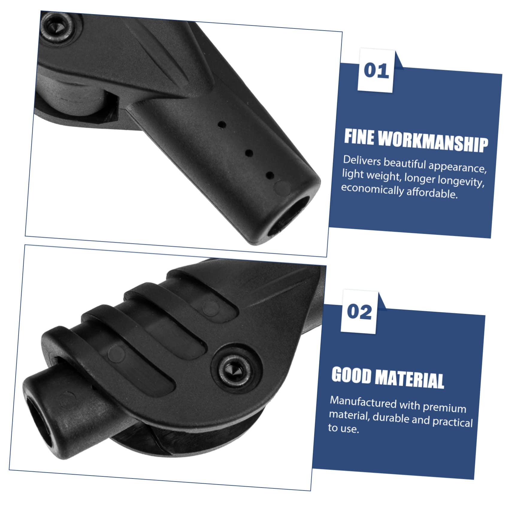 TOYANDONA Connecteurs De Poteaux De Soutien pour Tente Joints De Réparation DIY pour Camping Et Activités Extérieures Matériau Et Durable Et Portables