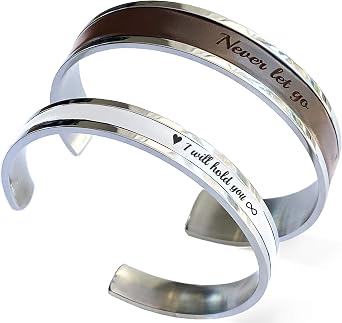 Couple Bracelets Personalized Wedding Anniversary Gift for Boyfriend Girlfriend Valentines Day