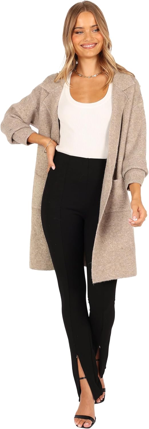 Petal & Pup womens Skylar Open Front Coatigan - Image 2