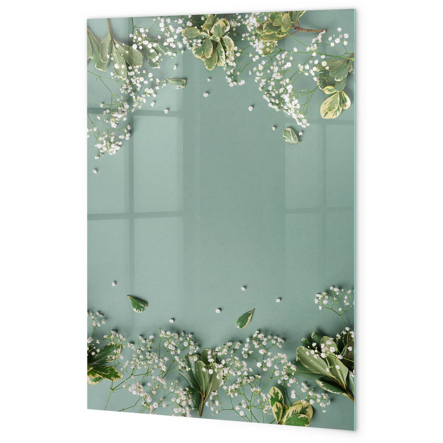Lavagna magnetica grande 60x120 cm | Fiori di Gypsophila