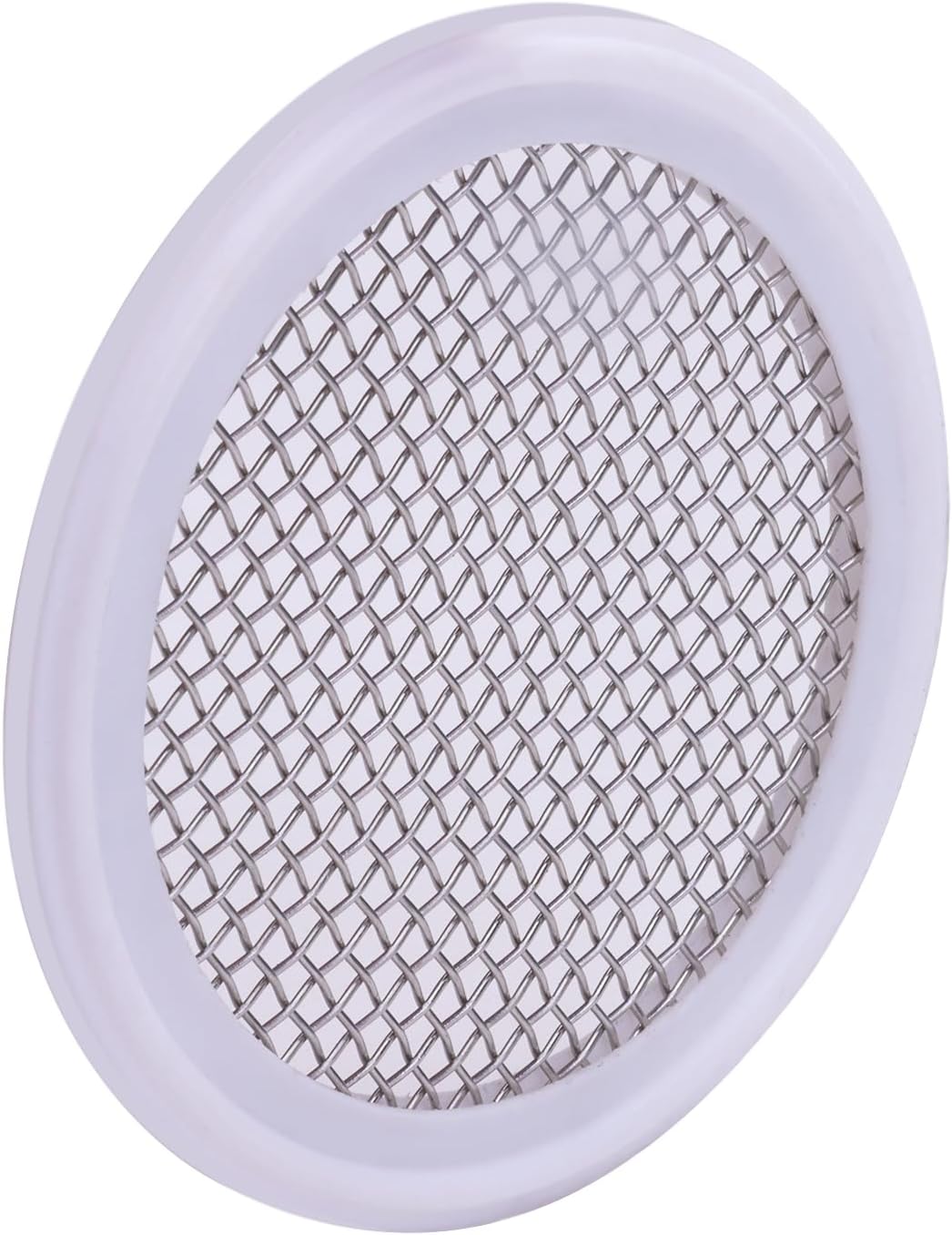 DERNORD 2.5" PTFE (Teflon) Sanitary Gasket w/Stainless Screen - Tri Clamp Clover (10 Mesh)