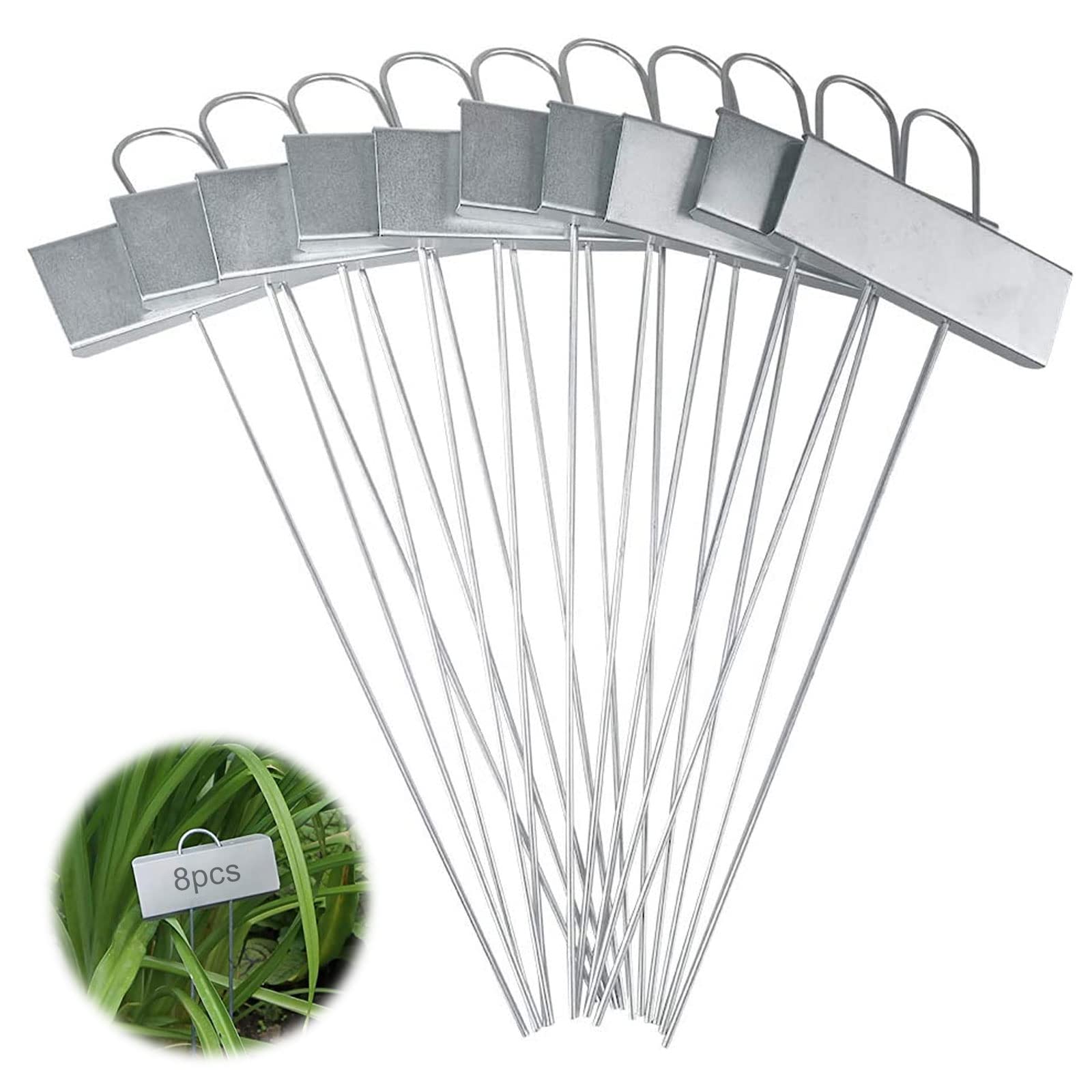 Etichette Piante Giardino KOMUNJ Targhette Per Piante, 200 Pezzi - Foto 1