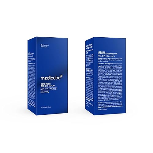 Miniatura 7 de Medicube Suero de un día Zero Pore 1.01 fl.oz - Suero de rejuvenecimiento nocturno con complejo de apriete de poros - 15.2% AHA+BHA+PHA y 2% de