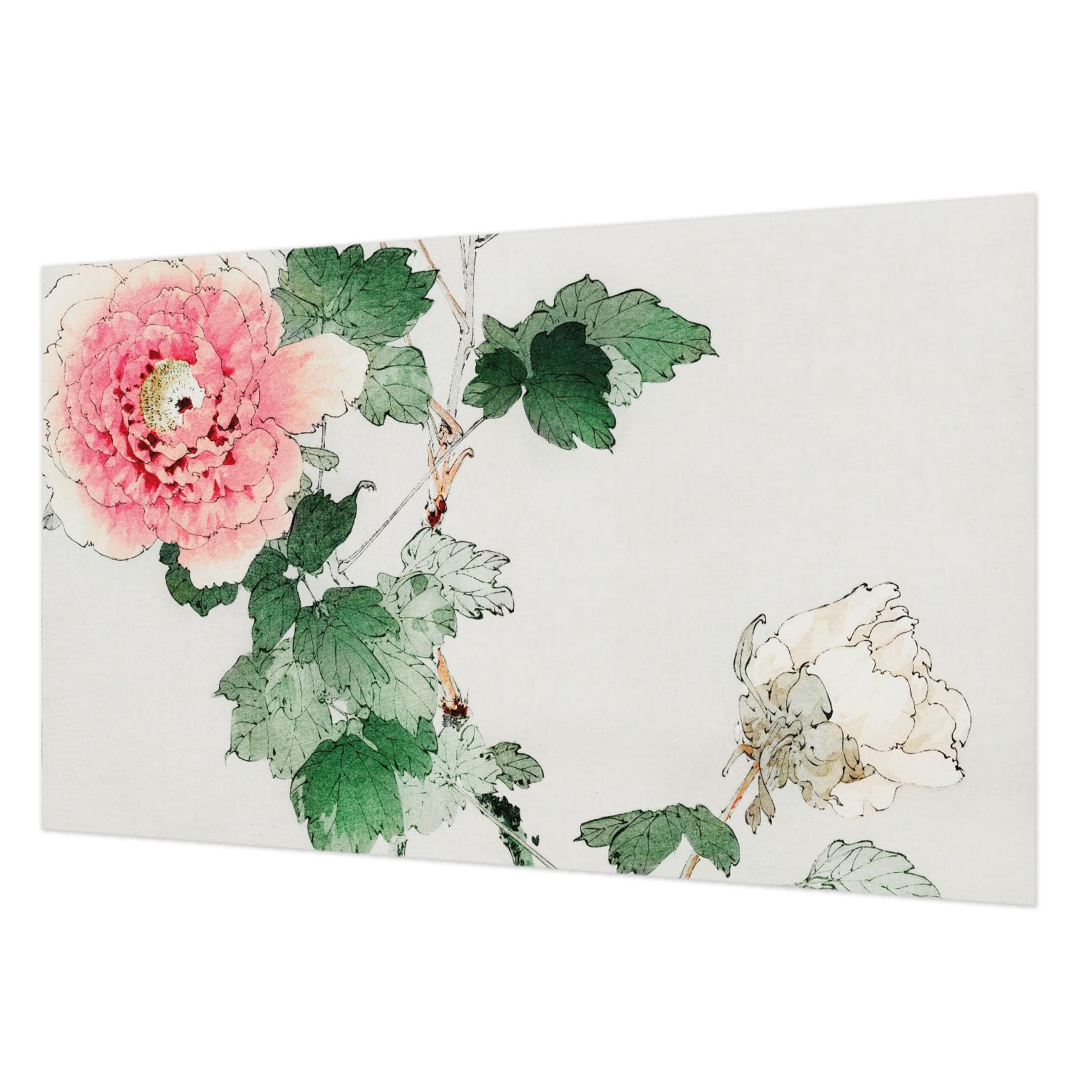 Papier peint intissé 416x254 cm décoration intérieure salon floral