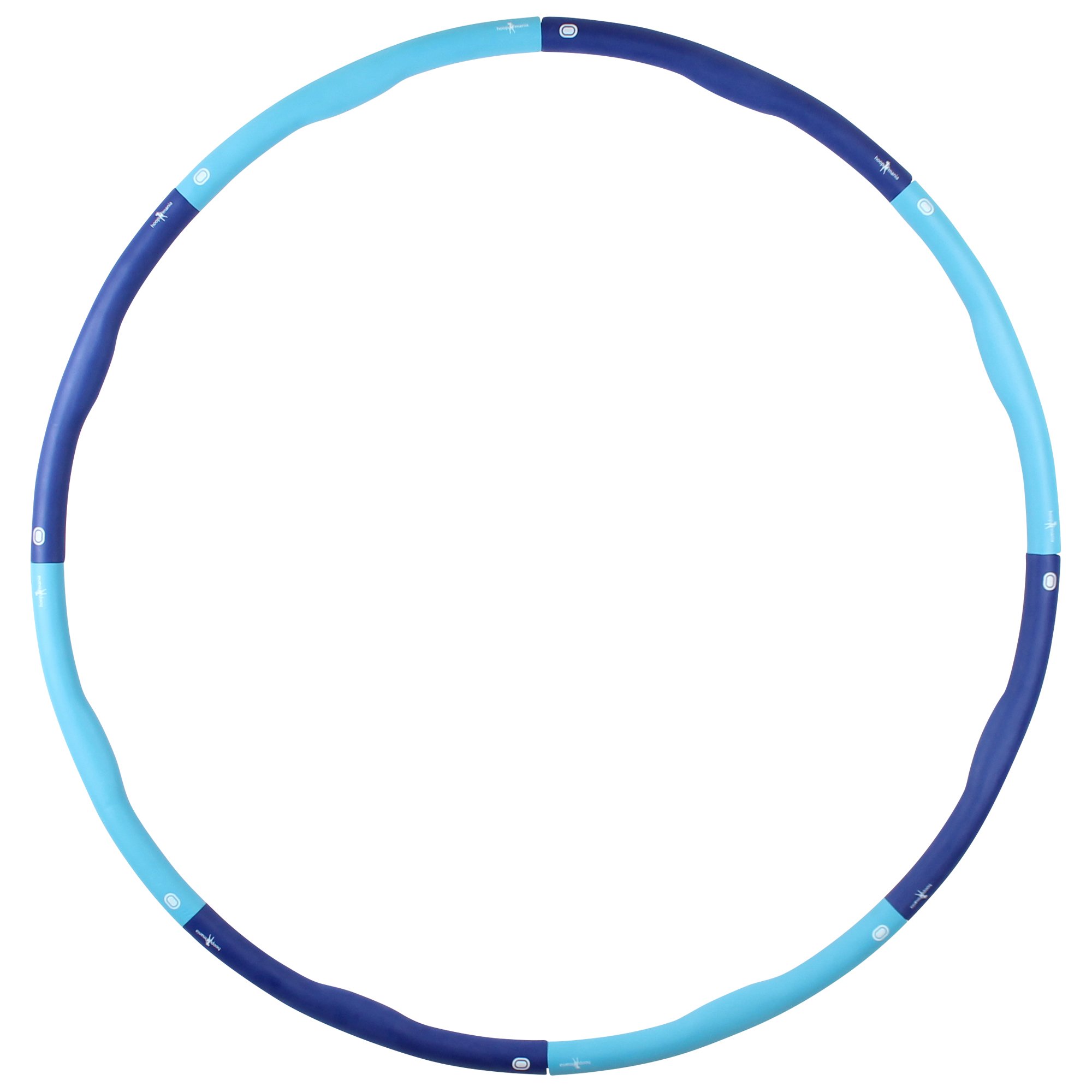 HOOPOMANIA Hula Hoop Reifen Erwachsene [1,2 – 2 kg] Hula Hoop für Anfänger mit Schaumstoff