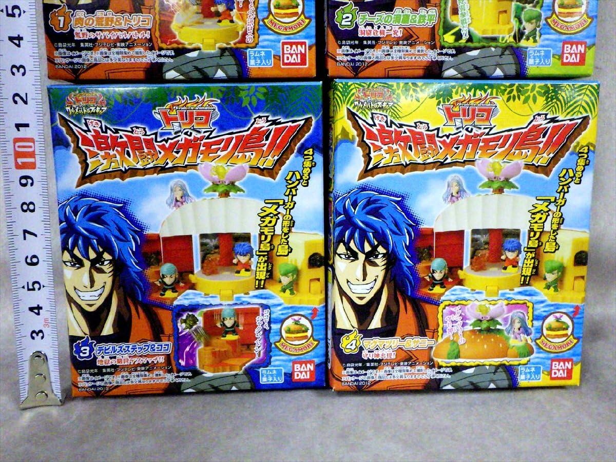 Amazon.co.jp: H89 ③ Total 4 Types of Toriko Gourmet Battle Figure