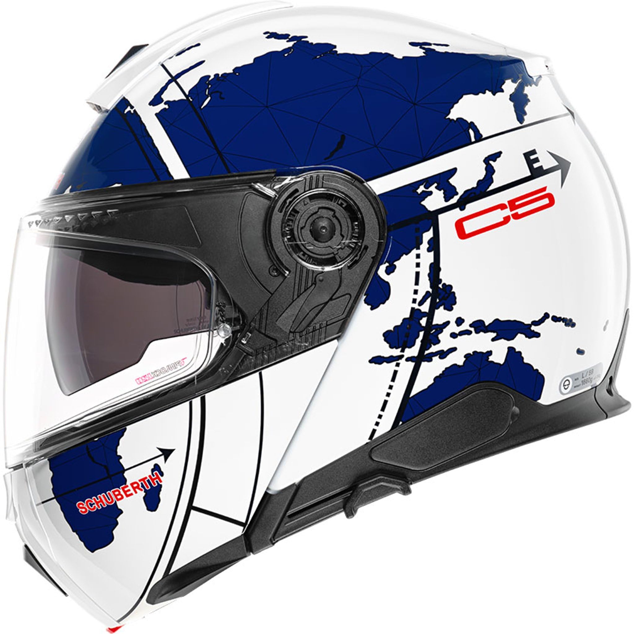 SCHUBERTH CASCO C5 GLOBE BLU 61 (XL)