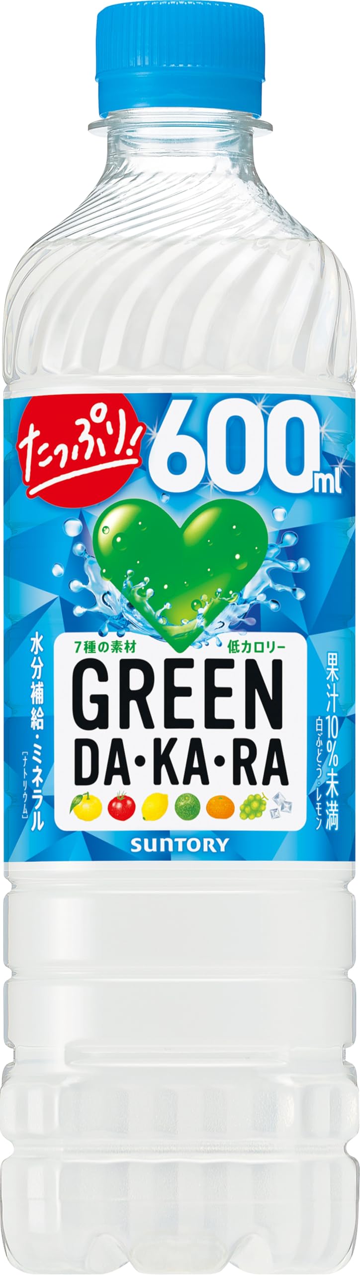 サントリー グリーンダカラ スポーツドリンク600ml×24本