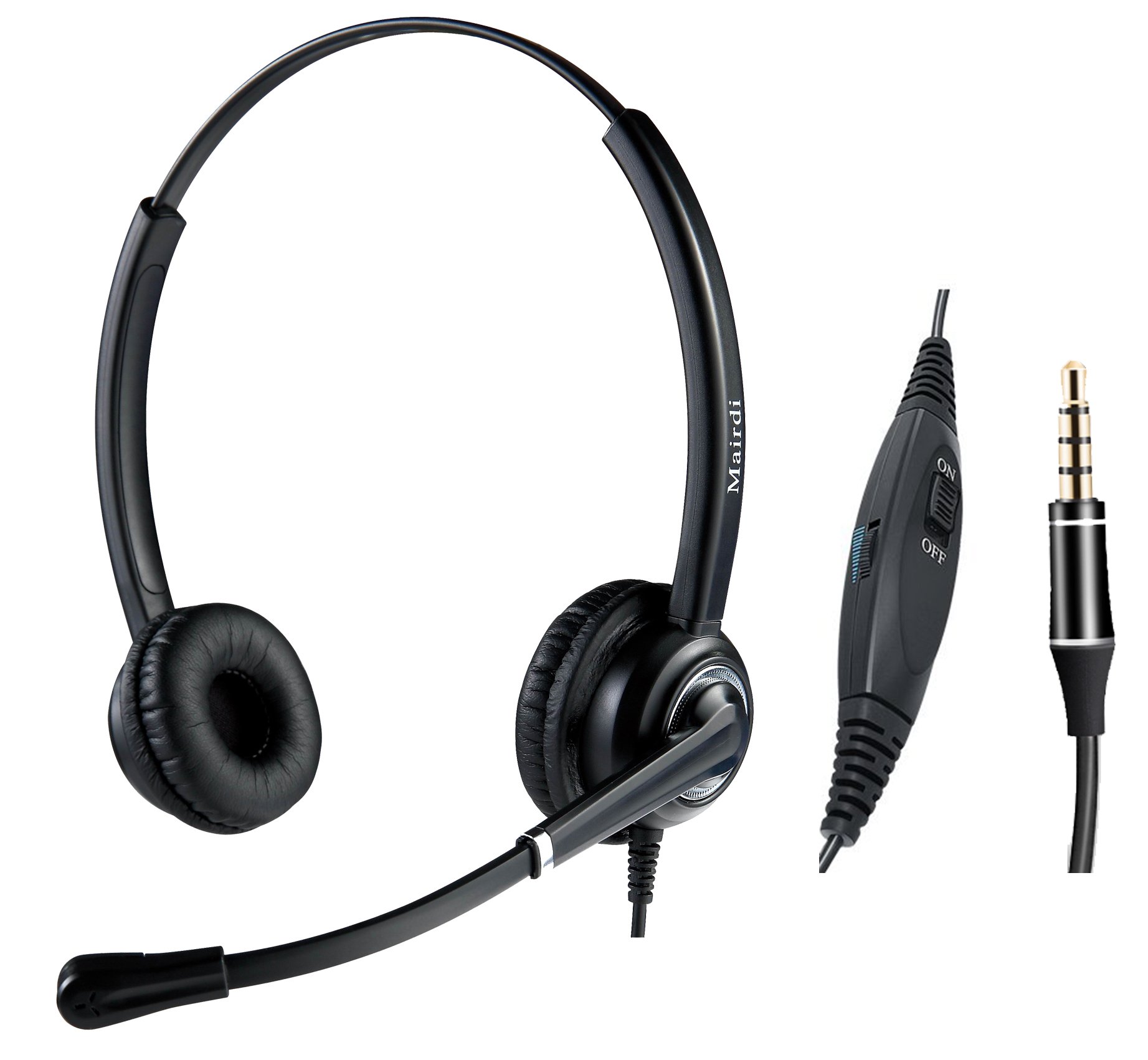 Panasonic Kx Tca430 Comfort Fit Foldable Headset With Flexible