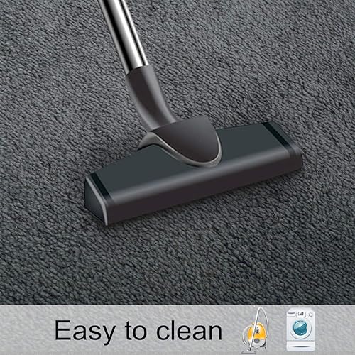 Miniatura 8 de PURE ERA Alfombra de aterrizaje para escaleras, alfombra de área ultra afelpada, suave, antideslizante, resistente a la cinta, sin cinta, tapete