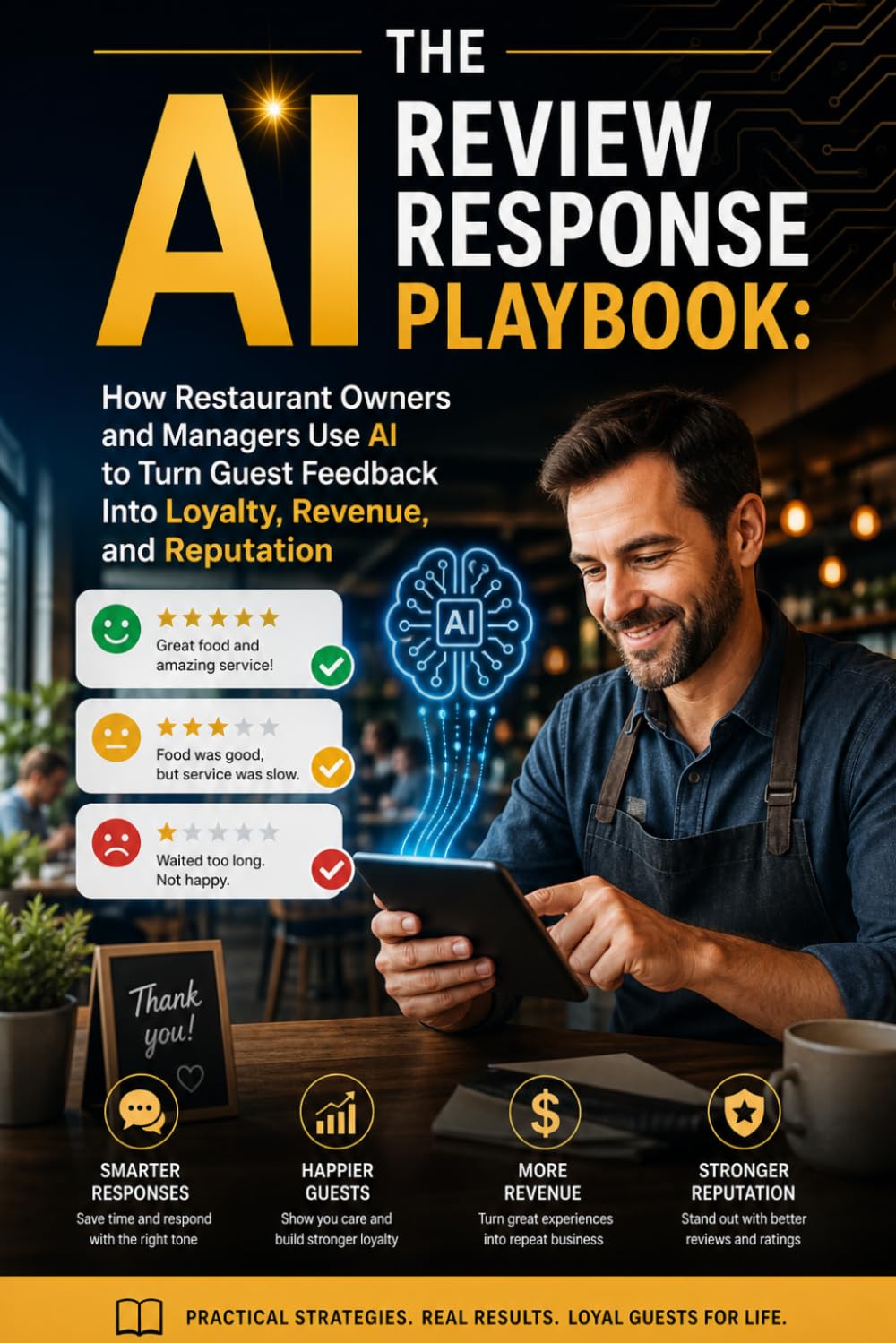 The AI Review Response Playbook:: How Restaurant Owners and Managers Use AI to Turn Guest Feedback into Loyalty, Revenue, and Reputation (The AI Hospitality Playbook Series)