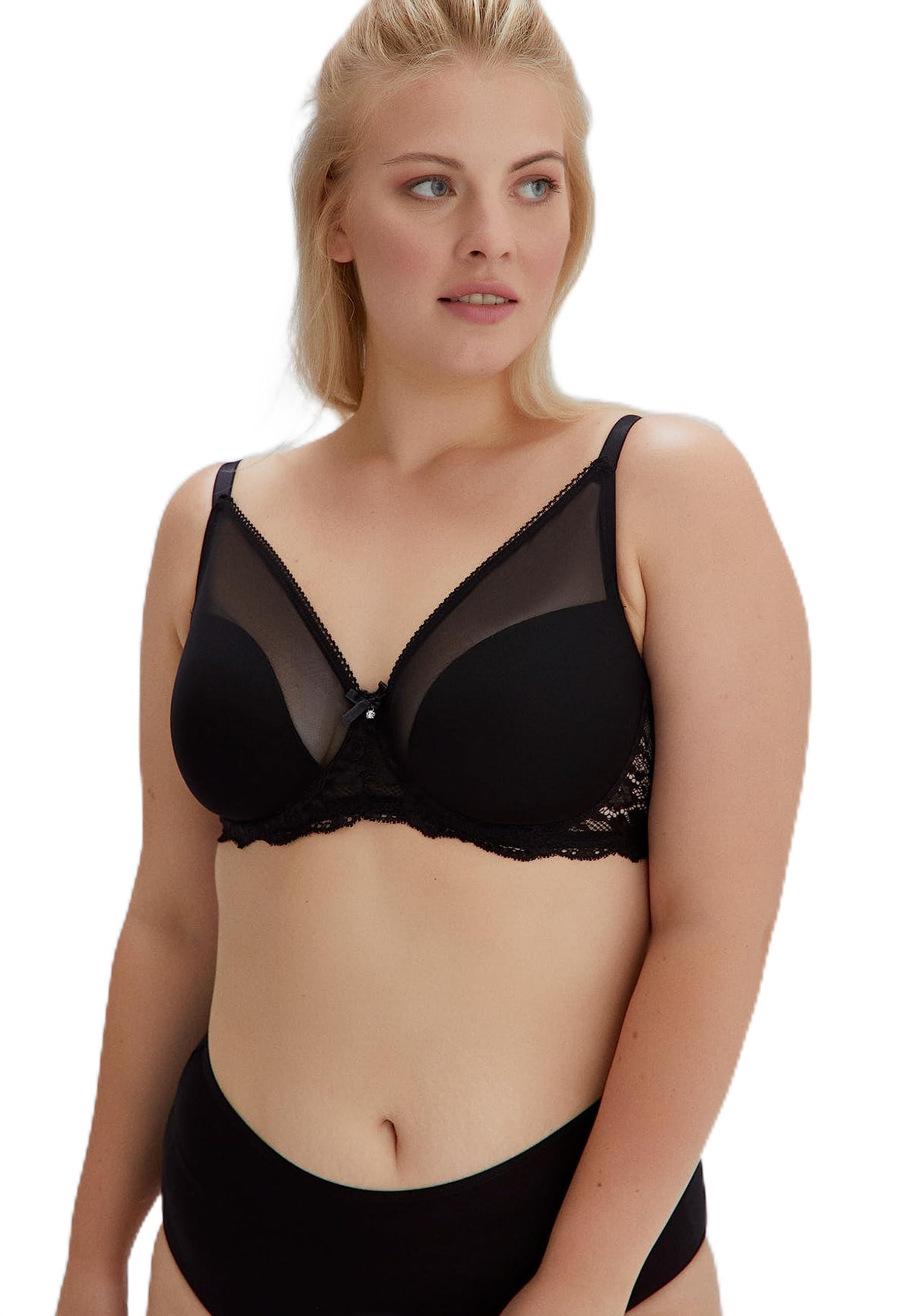 Dagi Underwire Minimiser Bra Minimizer Bra, Black