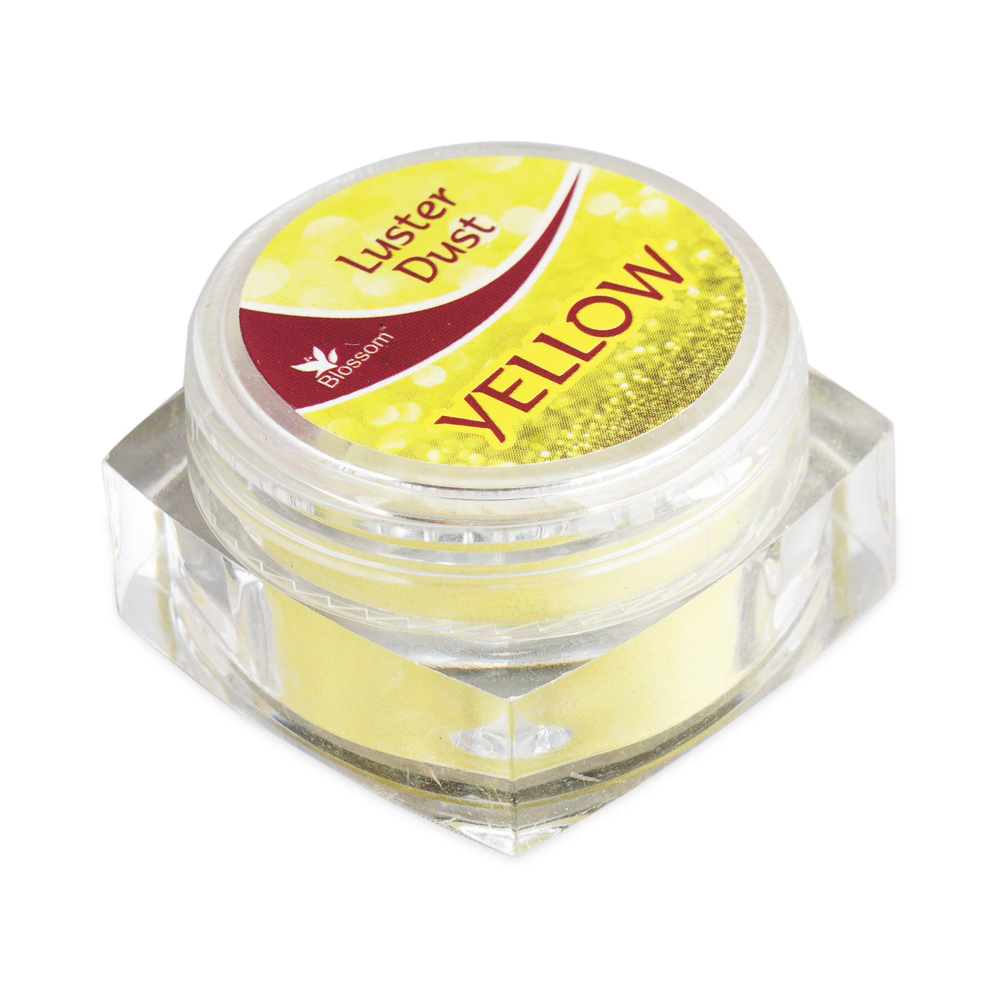 BLOSSOM Edible Metallic Luster Dust for Cake Icing Decoration Glittering Sugar Shining Dust - Yellow, 4 gm (B0862CN46N) Amazon Price History, Amazon Price Tracker