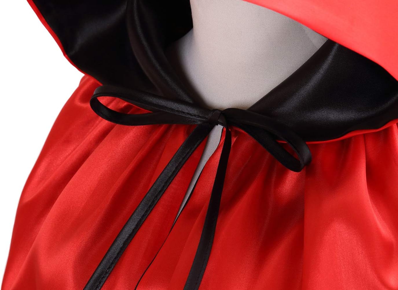 Unisex Adults Reversible Hooded Cloak Cape For Christmas Halloween Party Vampires Cosplay Costumes