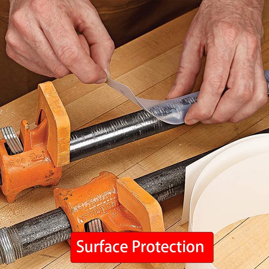 APT, UHMW (Ultra-high Molecular Weight) Polyethylene Tape, Resists Abrasion, Impact, for Surface Protection and Friction and Noise Reduction for Lining Sliding Surfaces. (1" x 18Yds, 5 Mil UHMW)