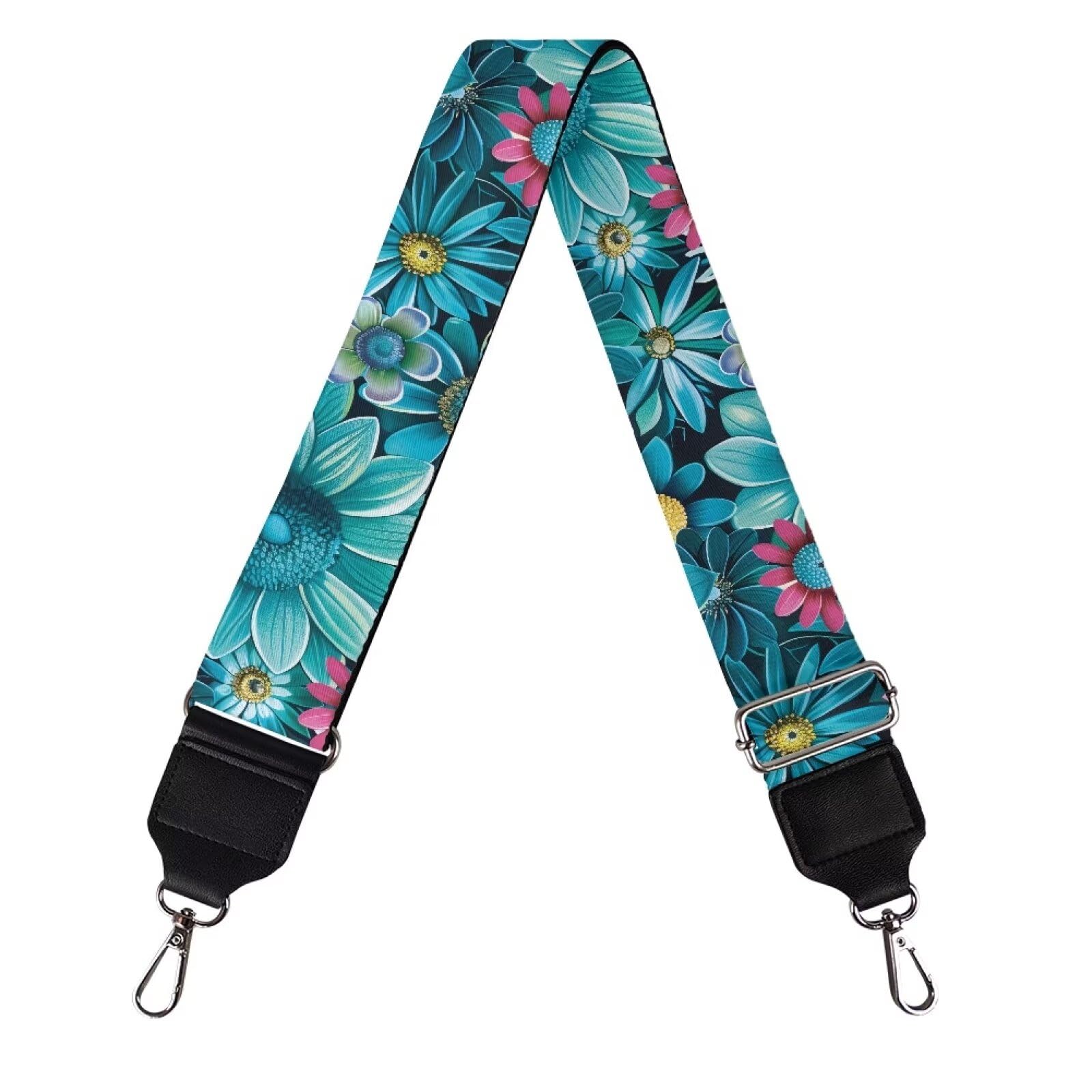 PCSJRKG Adjustable Purse Strap Replacement, Wide Shoulder Canvas Bag Strap, Crossbody Handbag Strap