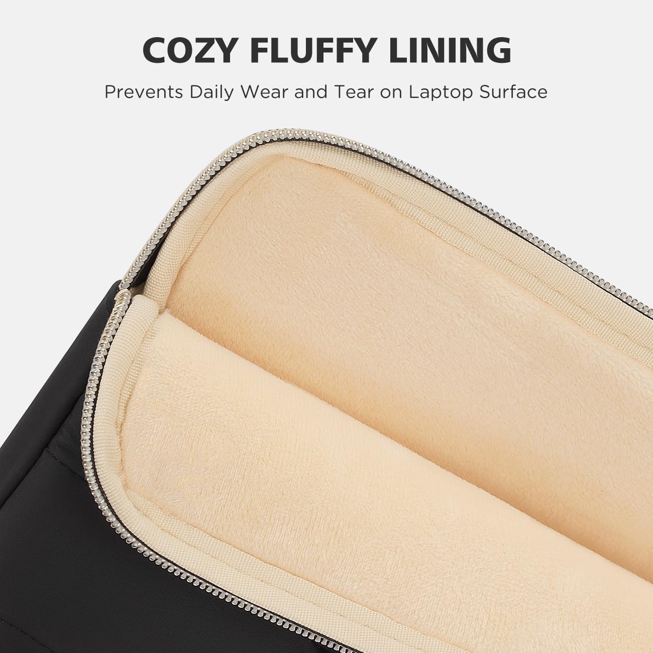 KIZUNA Puffy Laptop Sleeve 13 Inch Carrying Case for MacBook Air 13 M3 Pro 14 M1 M2/IdeaPad Flex 5 Gen 8 14