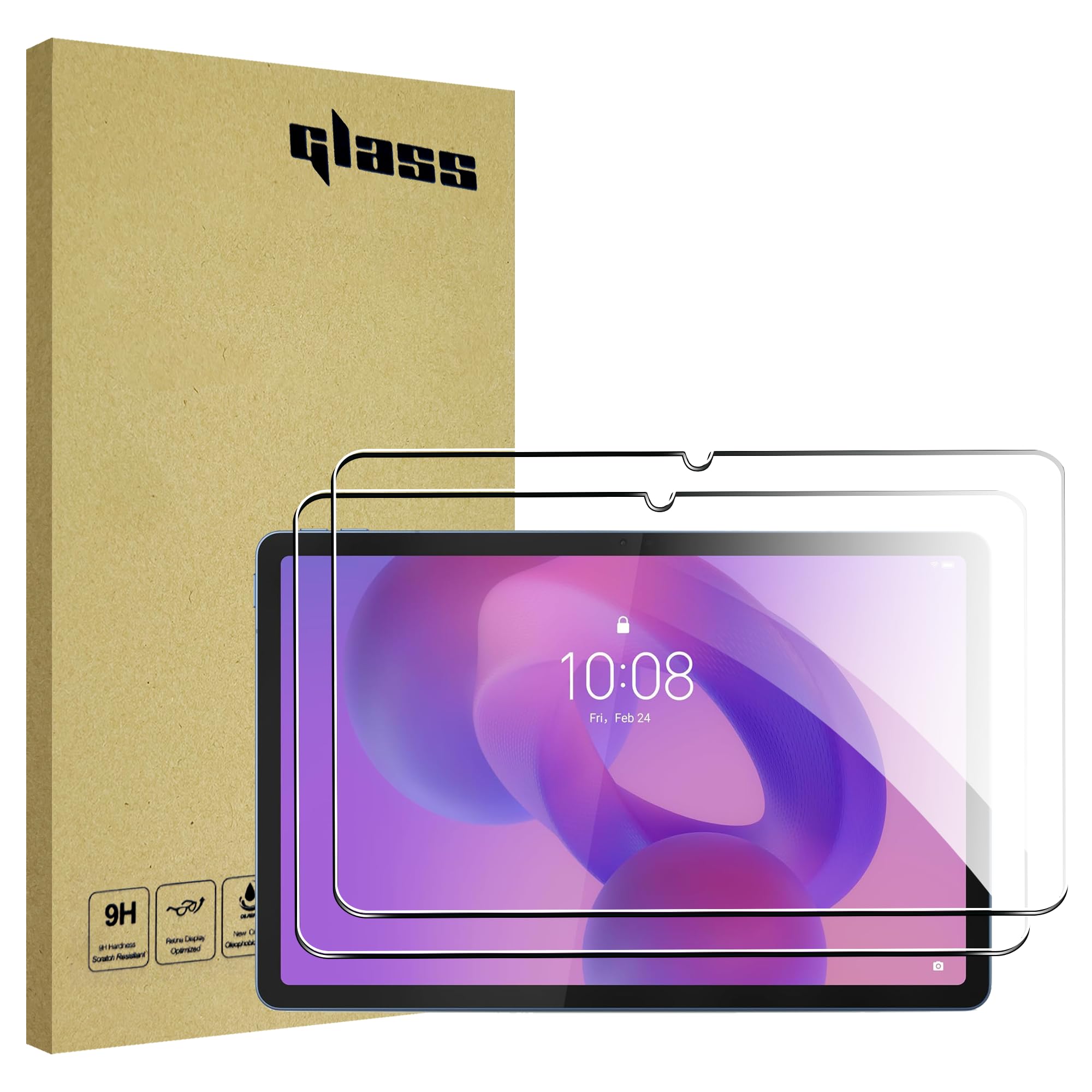 for Lenovo Tab M11 2024/Lenovo ldea Tab Tablet 2025 11'' Screen Protector,9H Hardness, Anti-Scratch, Tempered Glass flim, Case Friendly, Anti-Scratch,(2pack)