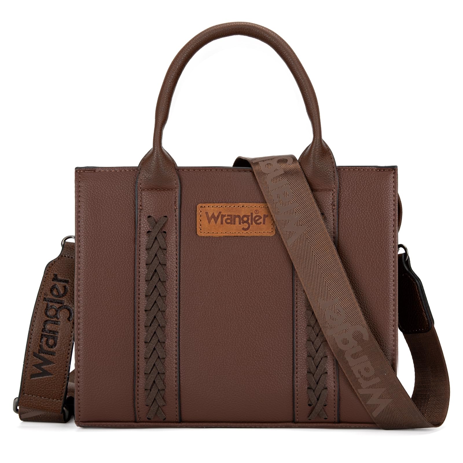 Wrangler Tote Bags for Women Top-handle Handbags and Purse for Women with Adjustable Strap