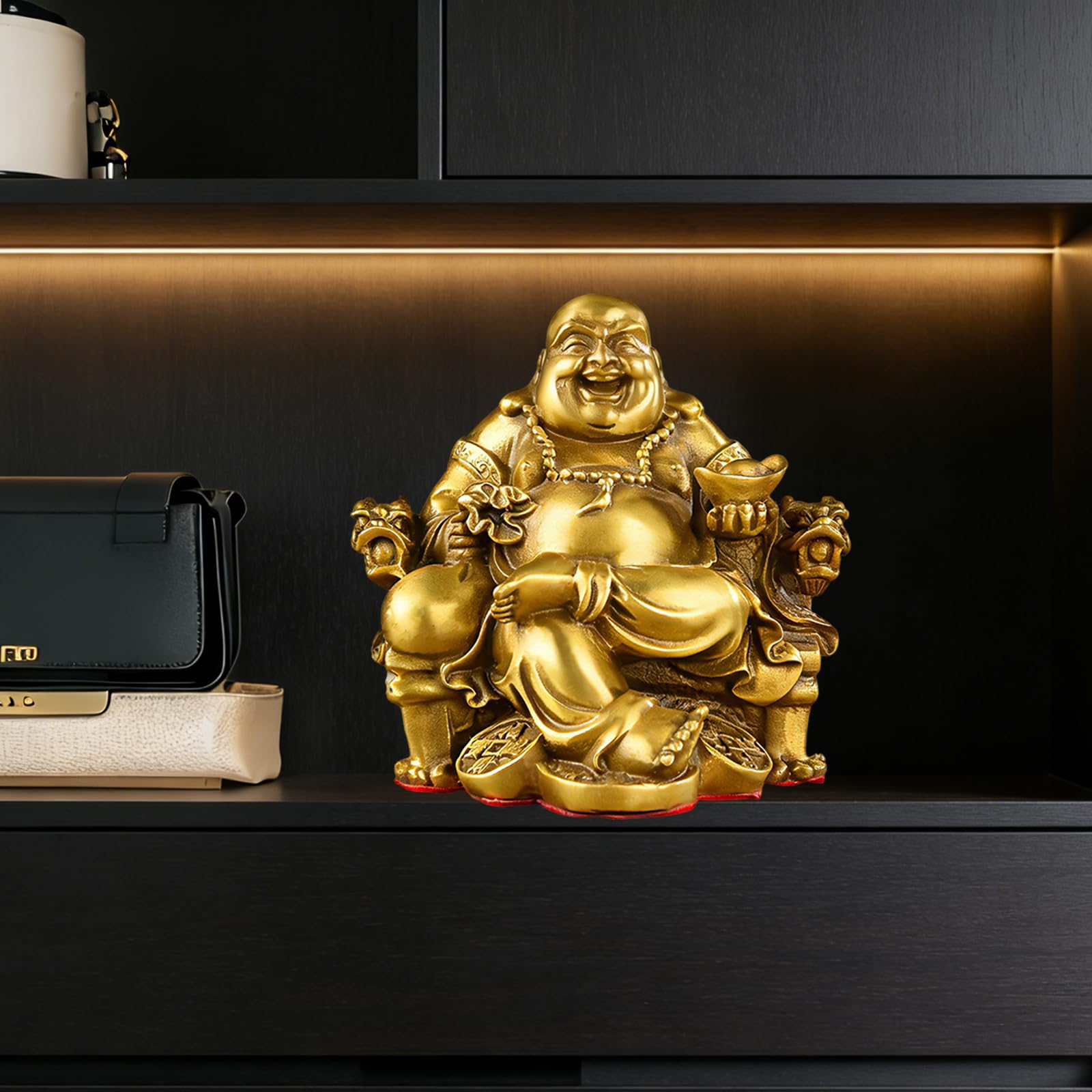 Amazon.com: Brass Statu BRABUD Feng Shui Handmade Maitreya