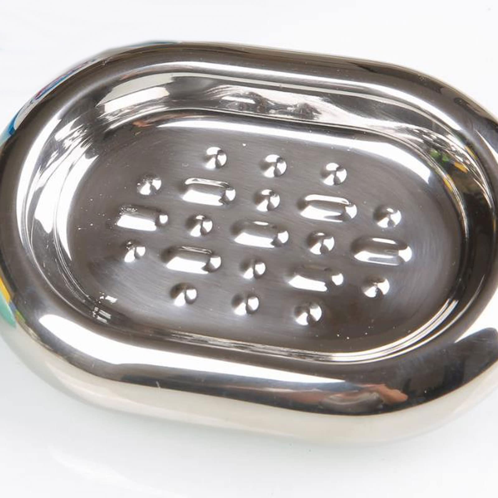 Jabonera de acero inoxidable 304, jabonera hecha a mano para drenar el baño y el inodoro