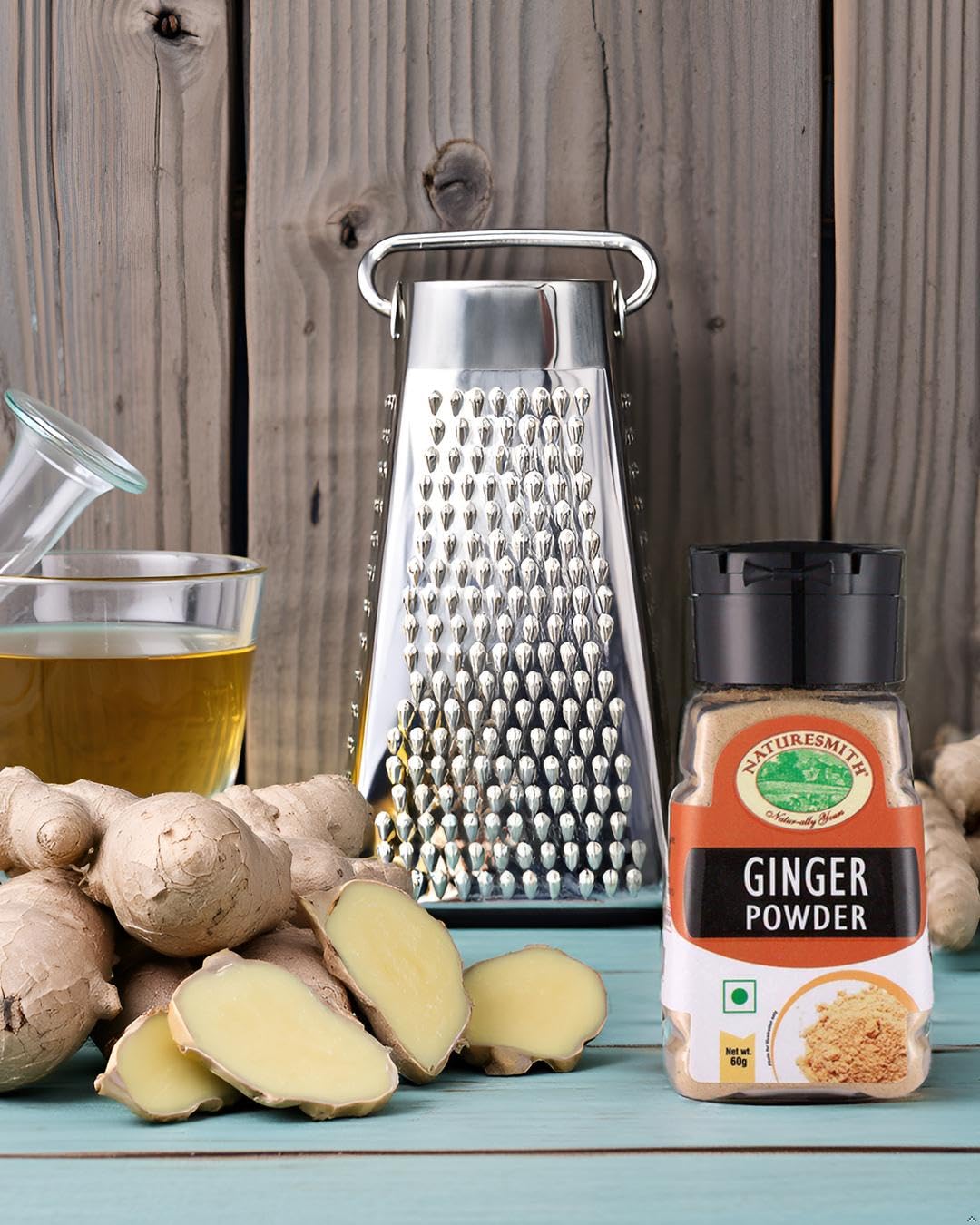 NATURESMITH GINGER POWDER-60g || SMALL SPRINKLER READY TO USE DRY GINGER || - Image 7 thumbnail