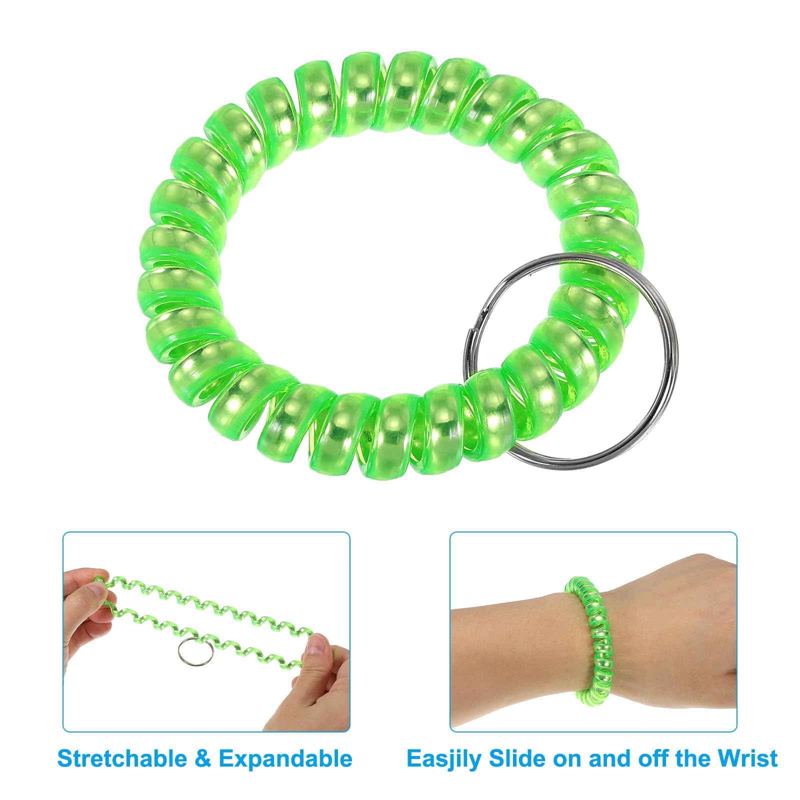 PATIKIL Stretchable Wristband Wristlet Keychain - Image 3