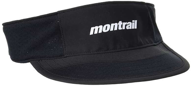 monzee モンジー　スポーツサンバイザー　ブラック monzee モンジー スポーツサンバイザー ブラック