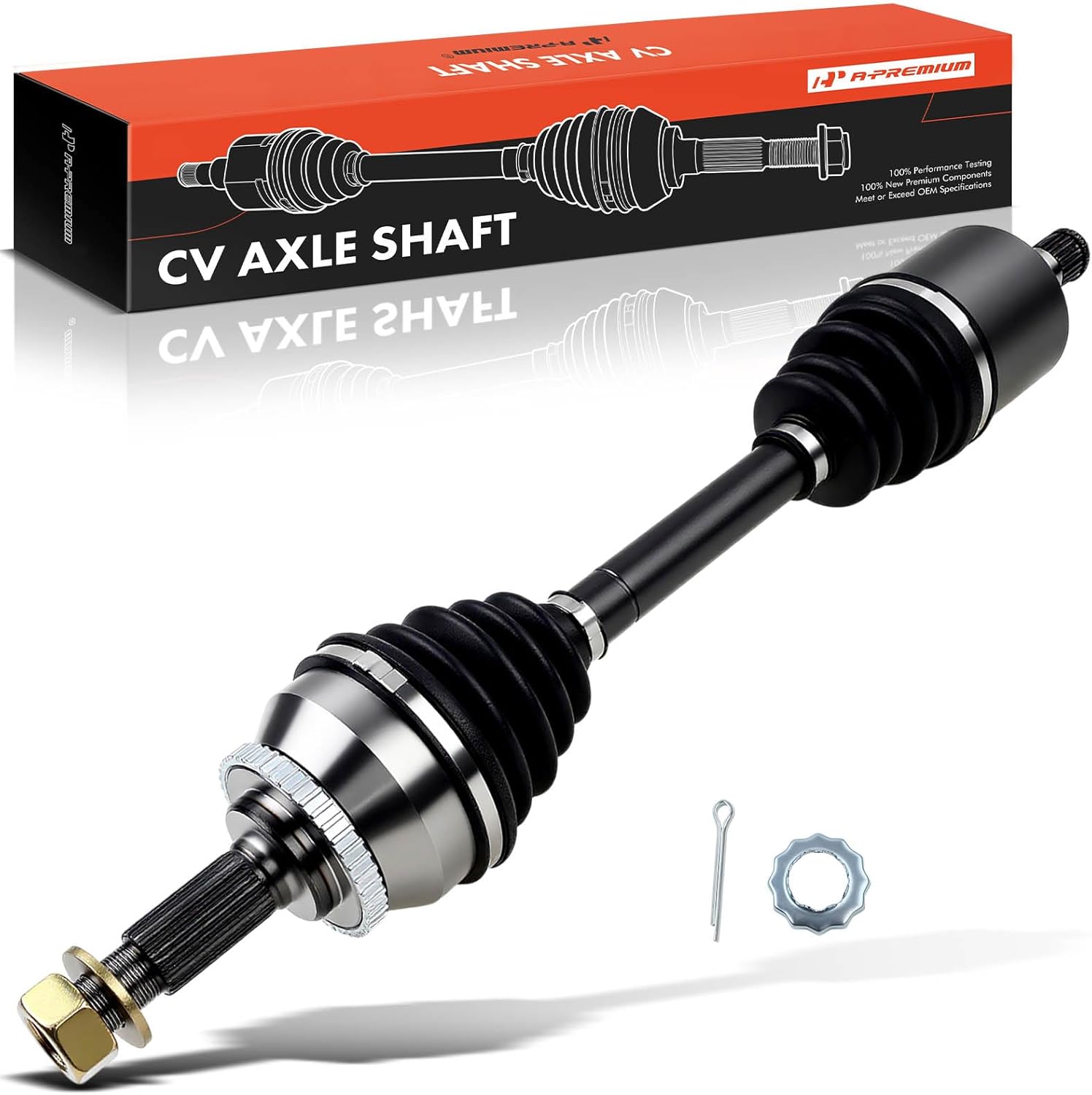 A-Premium CV Axle Shaft Assembly Compatible with Nissan Altima Maxima 2004 2005 2006, V6 3.5L, Automatic Transmission, Front Left Driver Side, Replace# 391017Y016