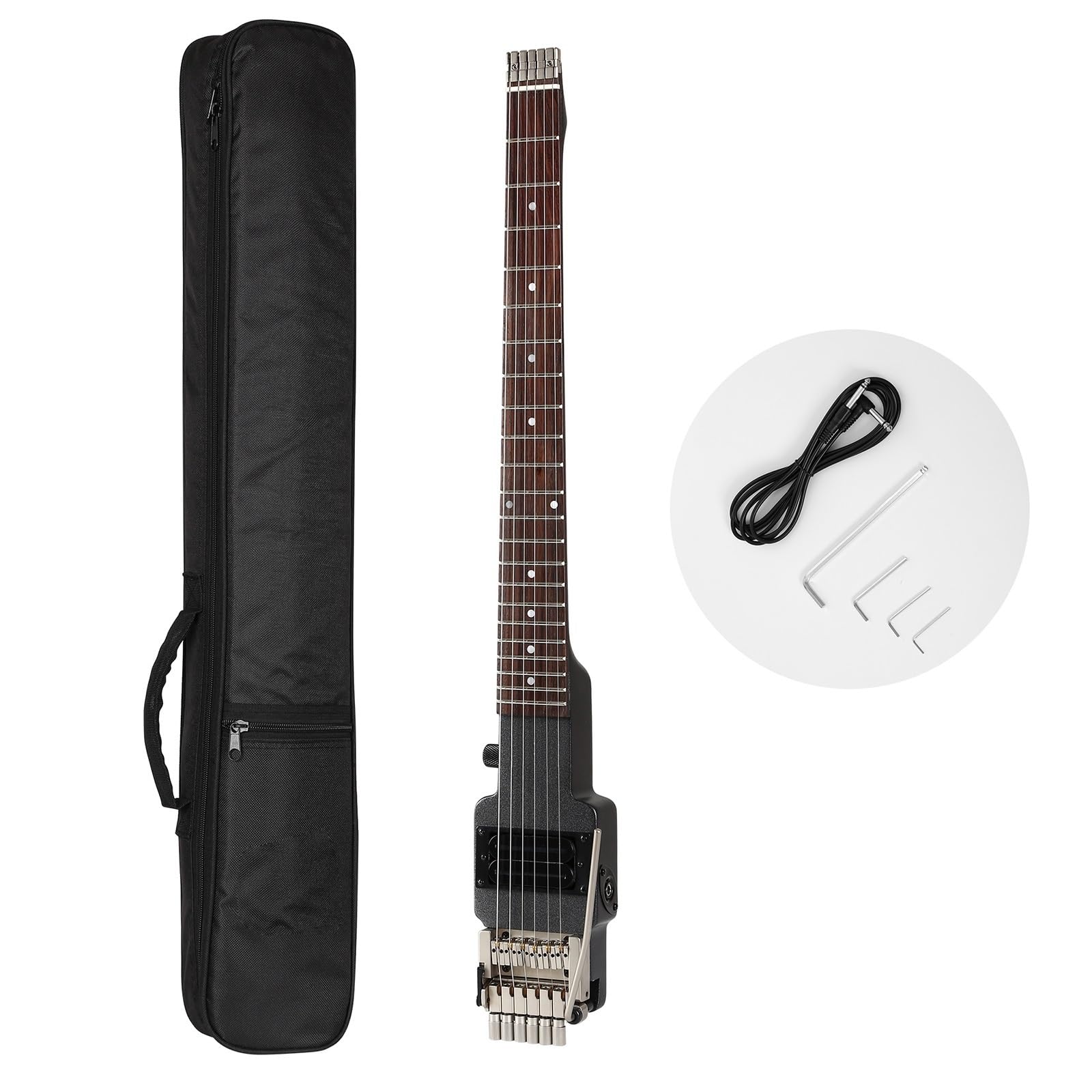 Amazon.com - Travel Electric Guitar Headless 6 String Guitar