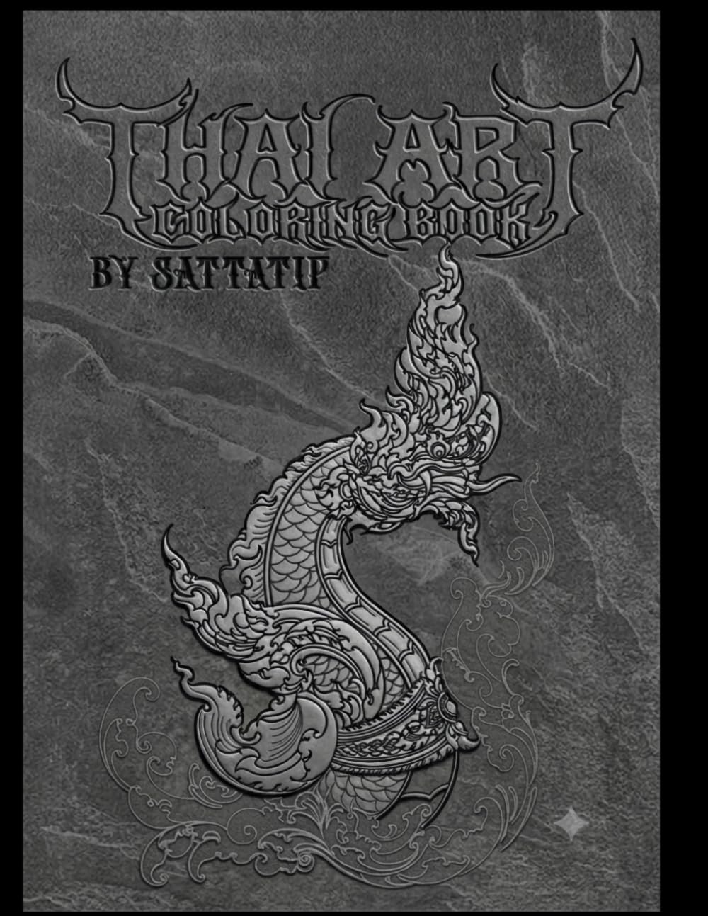 Thai Art Coloring Book: "An Artistic Journey through Mystical Creatures and Sacred Thai Patterns"