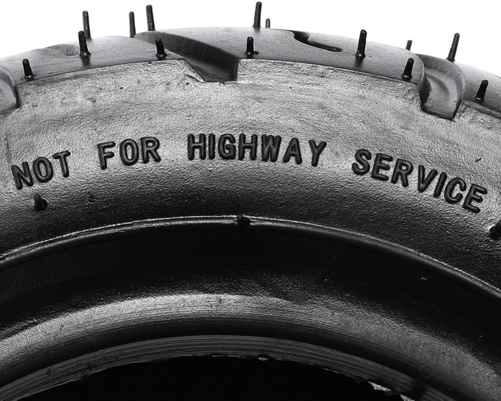 Set of 2 13x5-6 Tubeless Tire ATV 13x5x6 13x5-6 Street Tire Tyre for Go Kart Quad Buggy Dune Golf Cart 4 Wheelers ATV UTV Lawn Mower Garden Tractor Drift Trike Tricycle Mini Bike