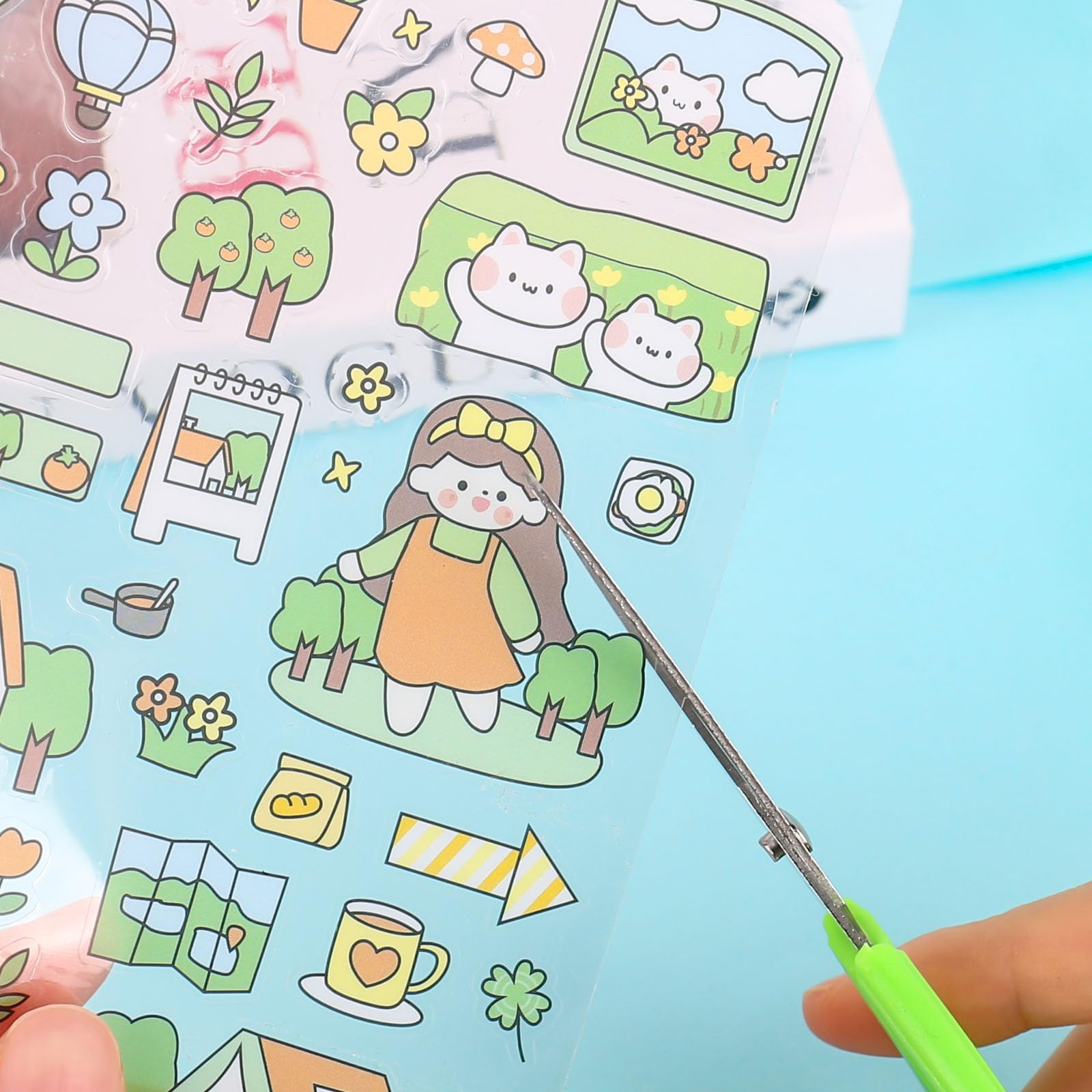 Tijeras de Seguridad para Niños, Acero Inoxidable, 10 Piezas Preescolares