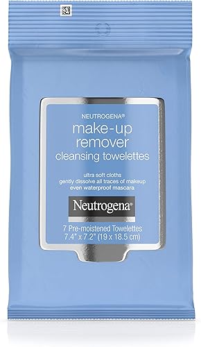 Neutrogena Make-Up Remover Cleansing Towelettes, 7 Count, Packaging May Vary