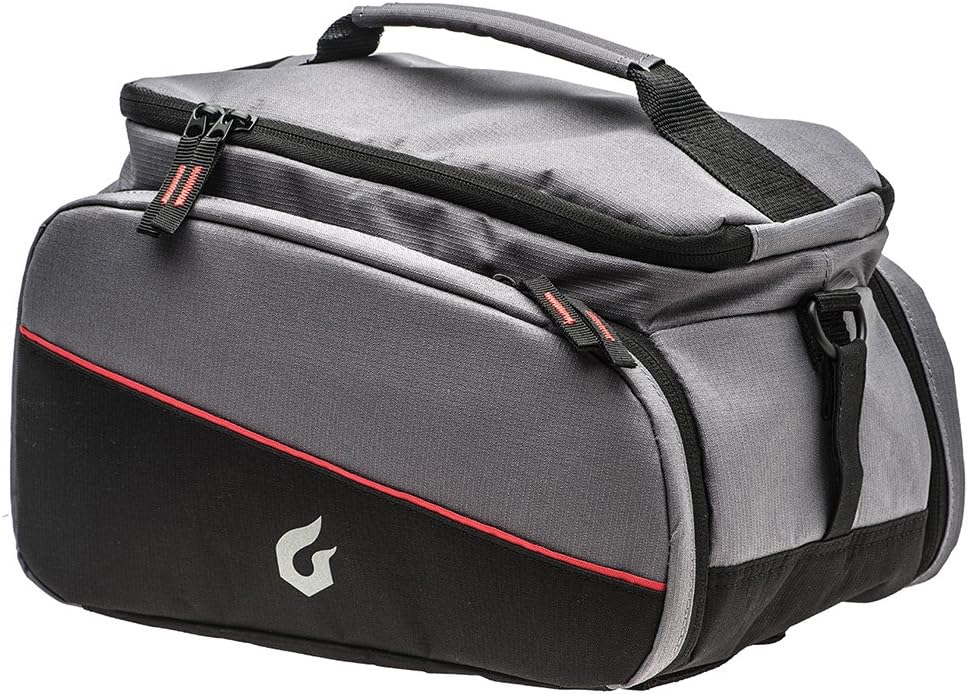 Blackburn Local Trunk Bag, Black/Grey, One Size