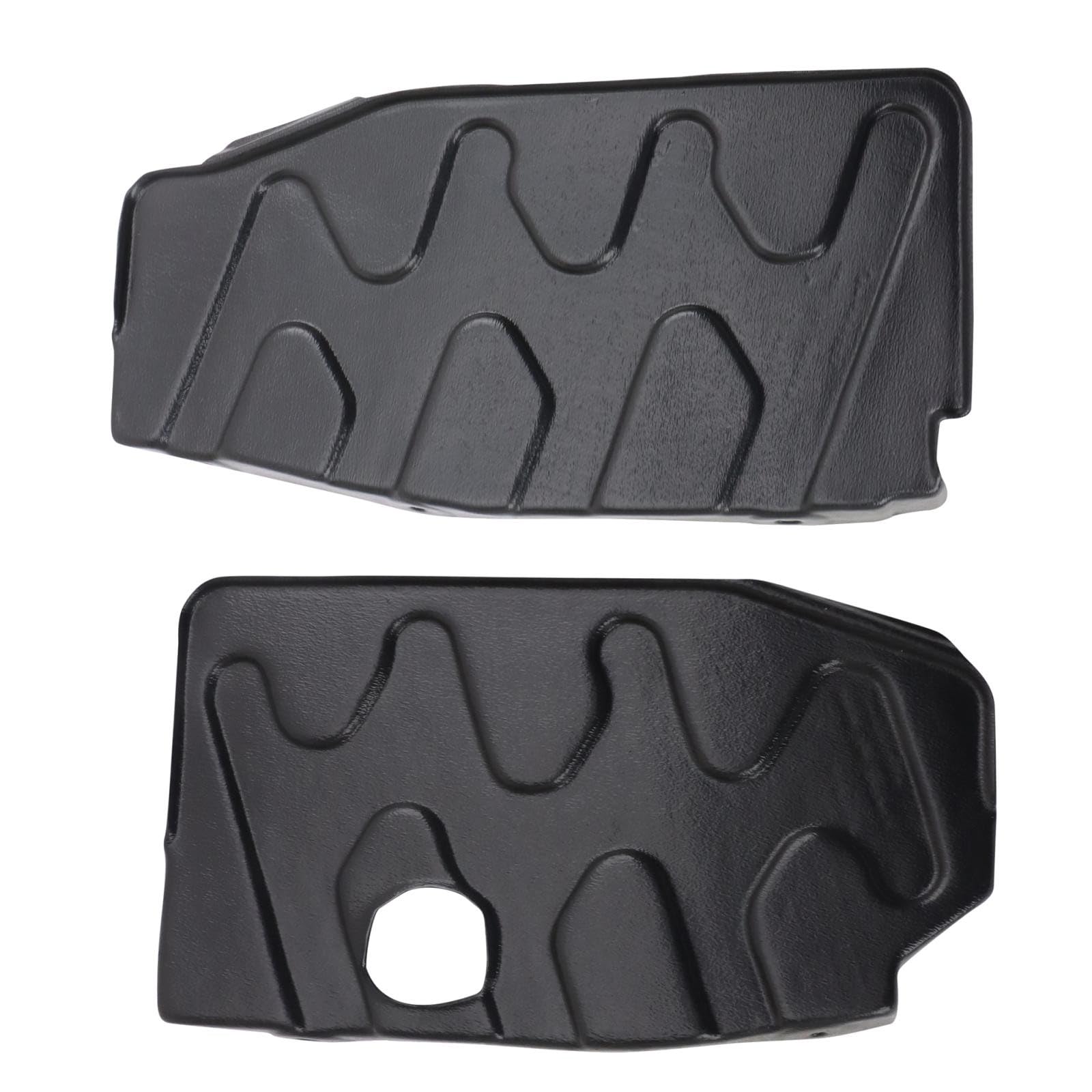 TRQ Engine Splash Shield Driver &amp; Passenger Side Compatible with 2013-2018 Hyundai Santa Fe 2019 Santa Fe XL 2014-2015 Kia Sorento HY1228181 HY1228182