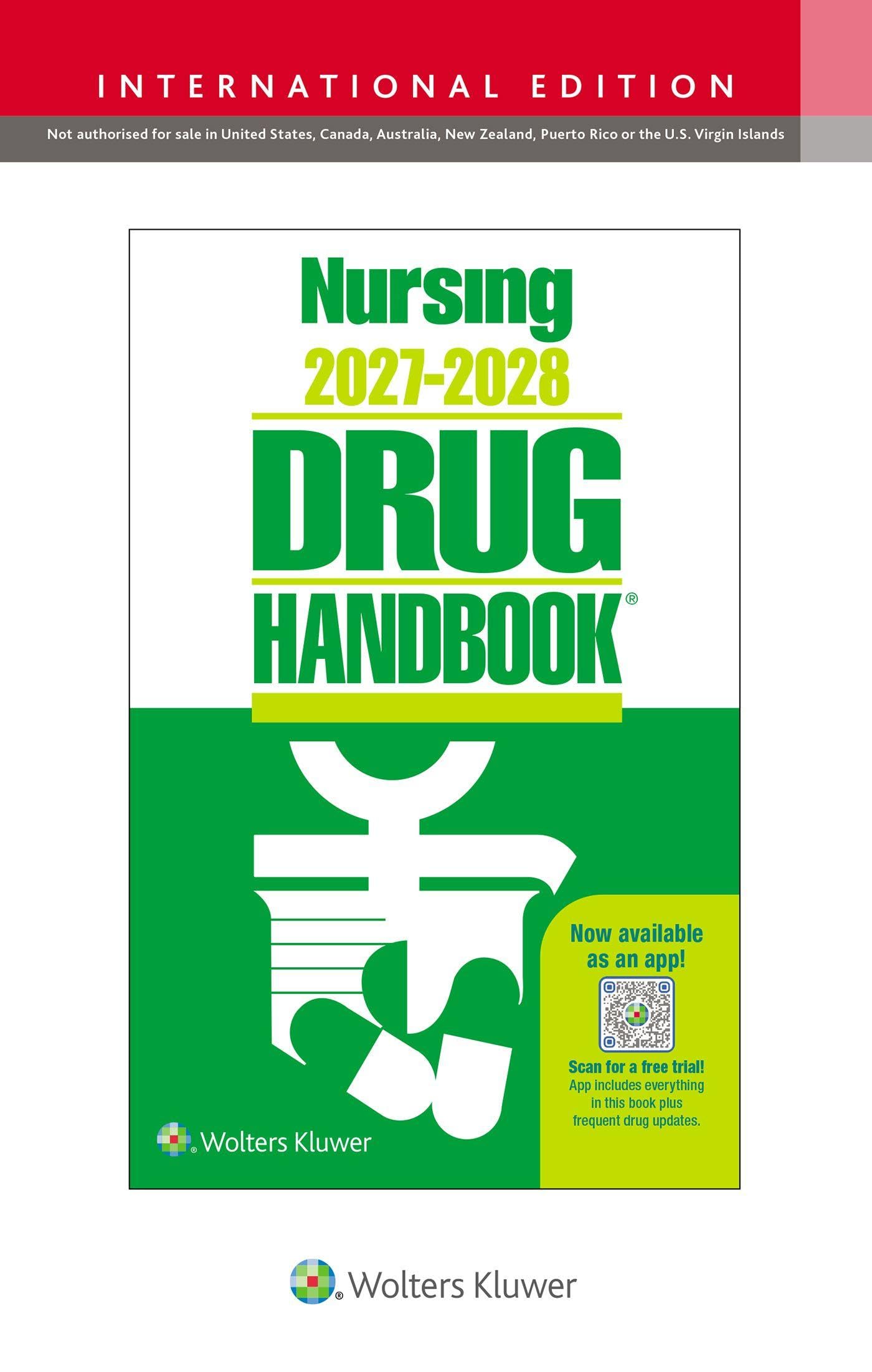 Nursing 2027-2028 Drug Handbook by  Lippincott Williams & Wil... - 9781975277239