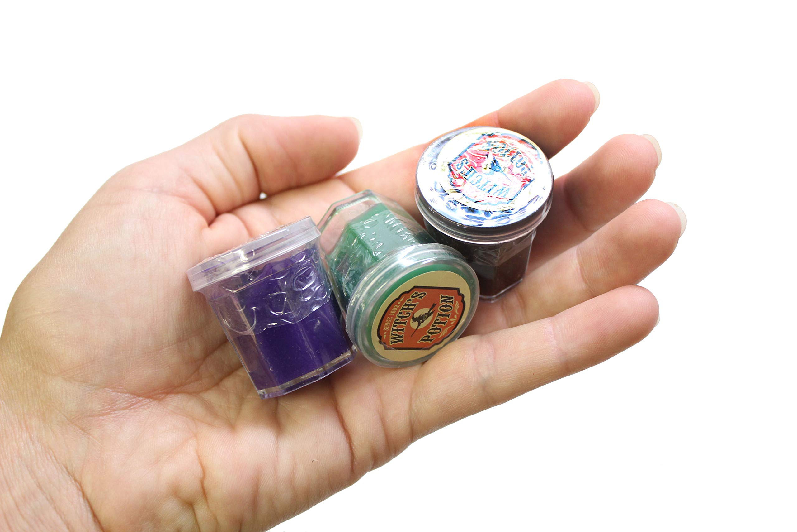 Bulk - 48 Witch's Potion - Mini Slime Containers for Halloween Goody Bags - Trick or Treat