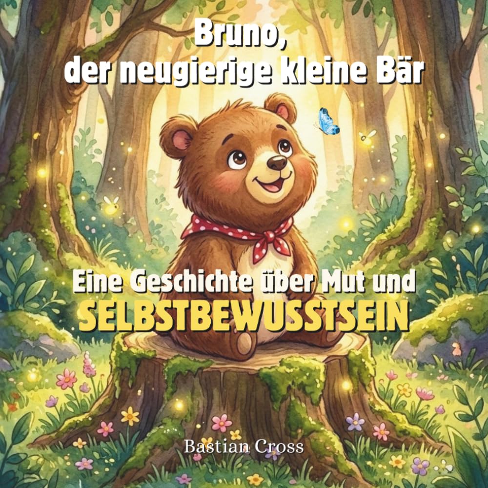 Bruno, der neugierige kleine Bär: Ein Geschichte über Mut und Selbstbewusstsein; Kinderbuch ab 3 Jahre