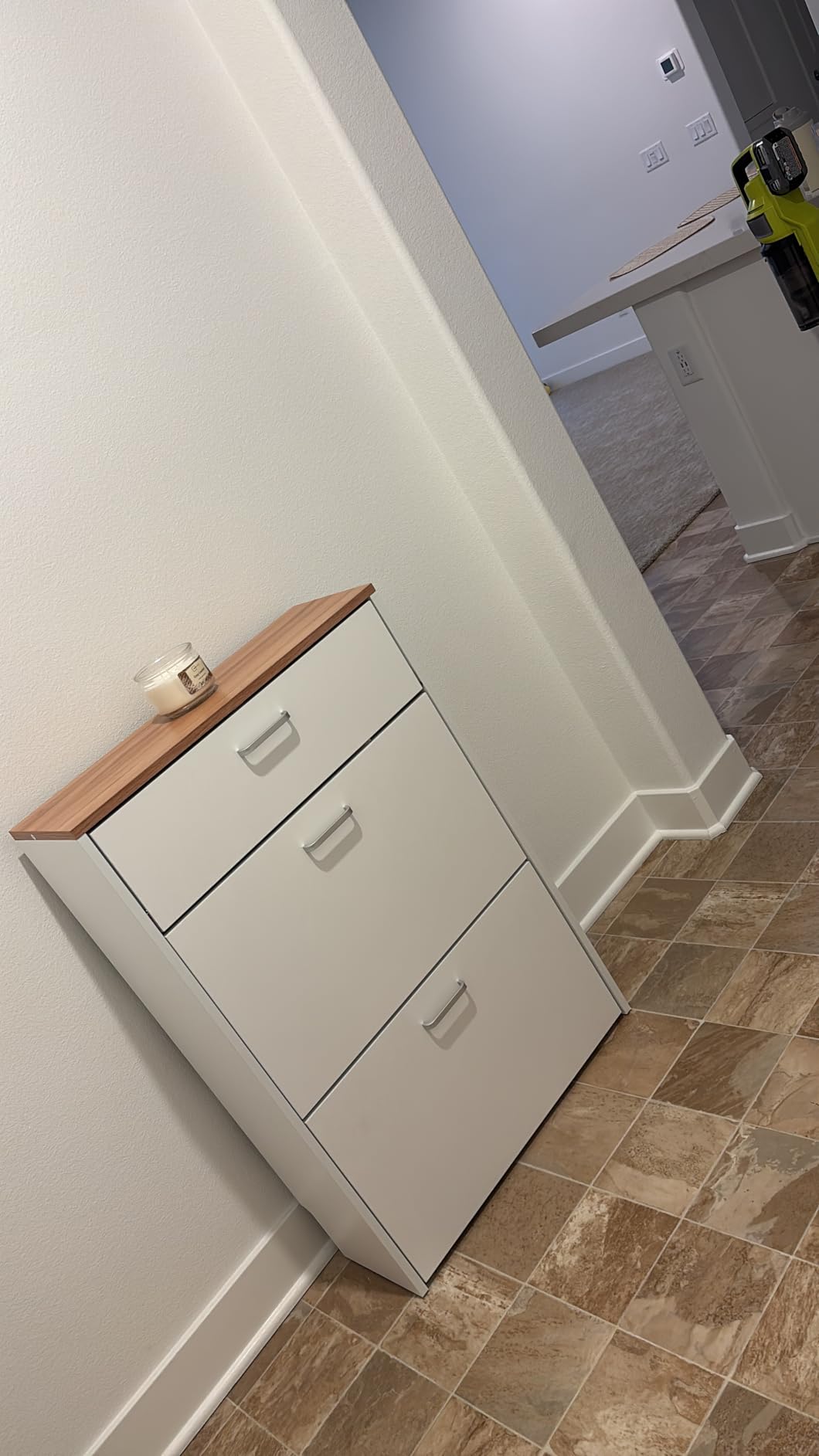 Customer photo of shoe cabinet