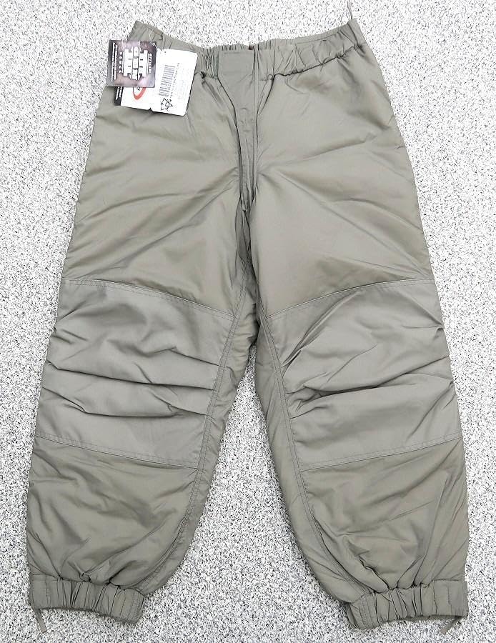 ⑤ 新品 S-S 米軍実物 2007年 レベル7 プリマロフト パンツ M-R 実物米軍LEVE7 プリマロフトジャケットMR 2007年M