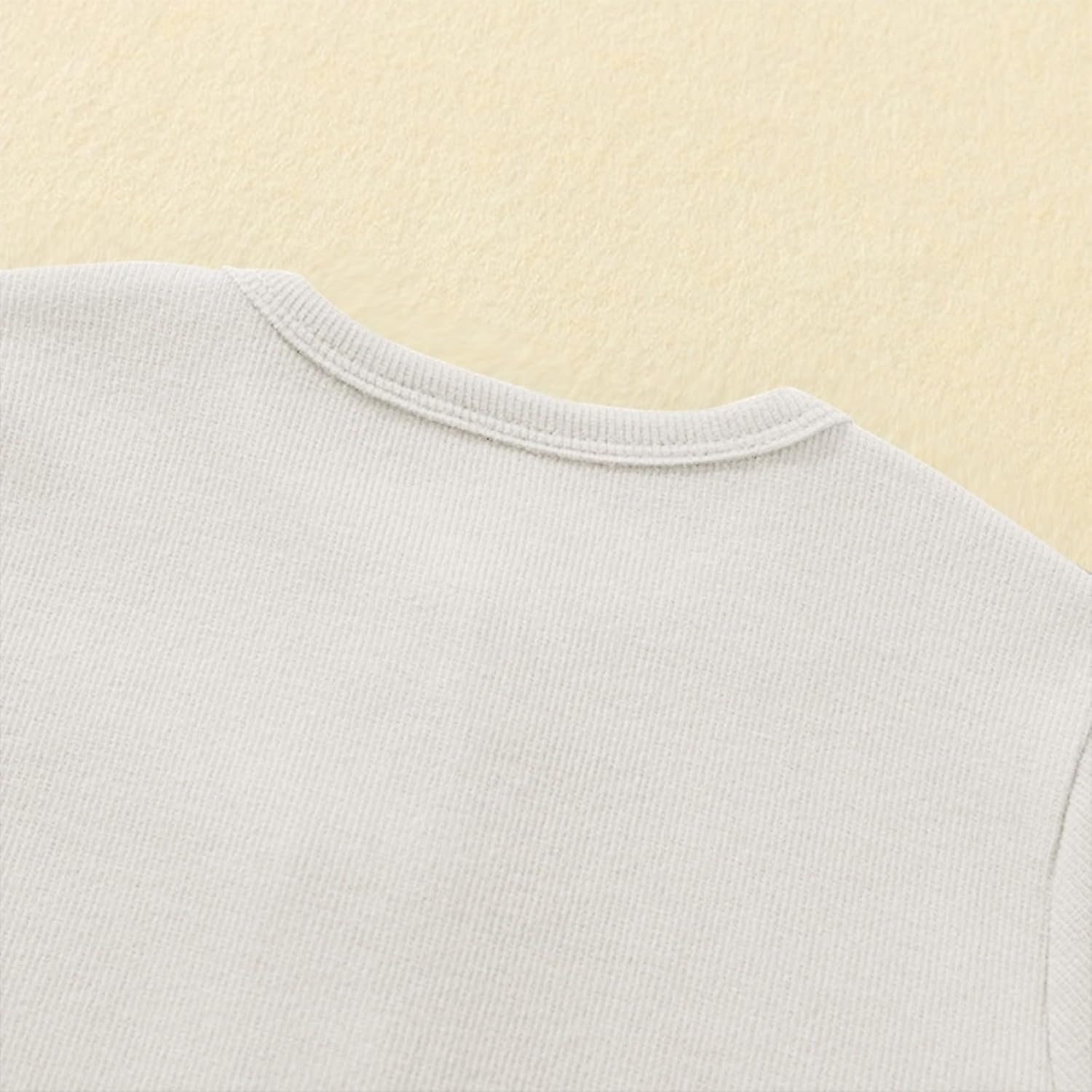 Girls Knit Polo Shirt Short Sleeve Ribbed Tops Basic Plain Button Down Shirts Kids Toddler Girls Loose Casual Blouses