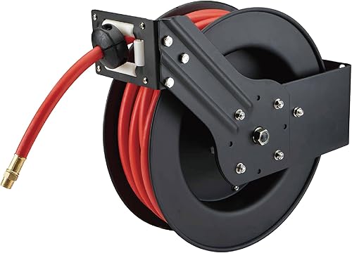 Miniatura 9 de CRAFTSMAN Compresor de aire, 20 galones, 1.8 HP, herramientas de aire sin aceite, presión máxima de 175 PSI, 2 acopladores rápidos, rojo y Craftsman