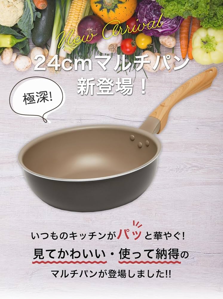 Amazon | アール SAKuRAKu するるんがずっと続く フライパン