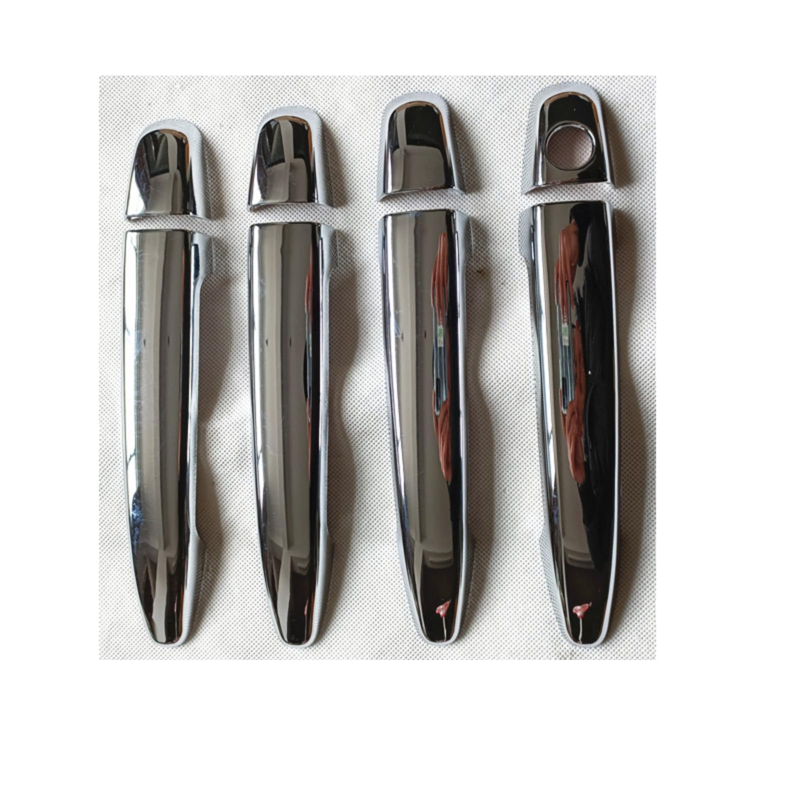 Garniture de poignée de porte chromée pour Toyota Highlander XU40 et Kluger 2007-2012