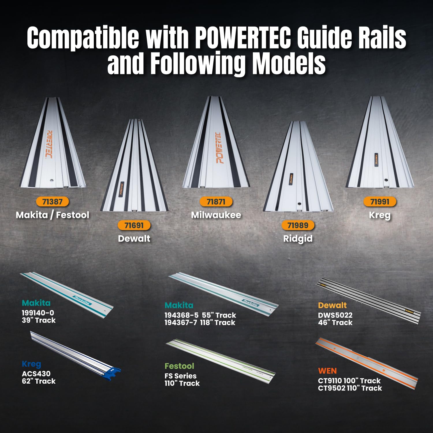 Amazon.com: POWERTEC: Guide Rails