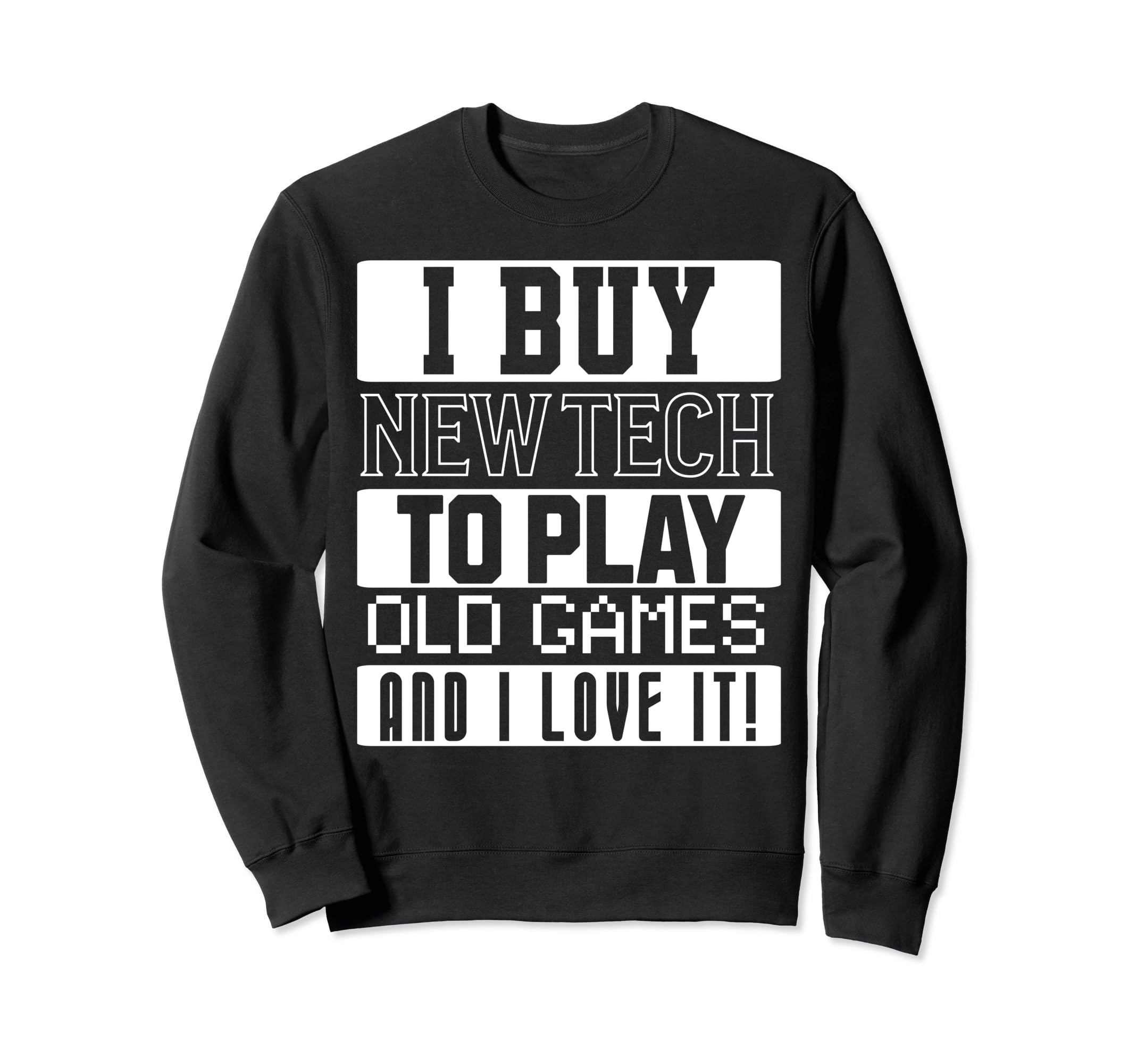 New Tech Old Games Sweatshirt