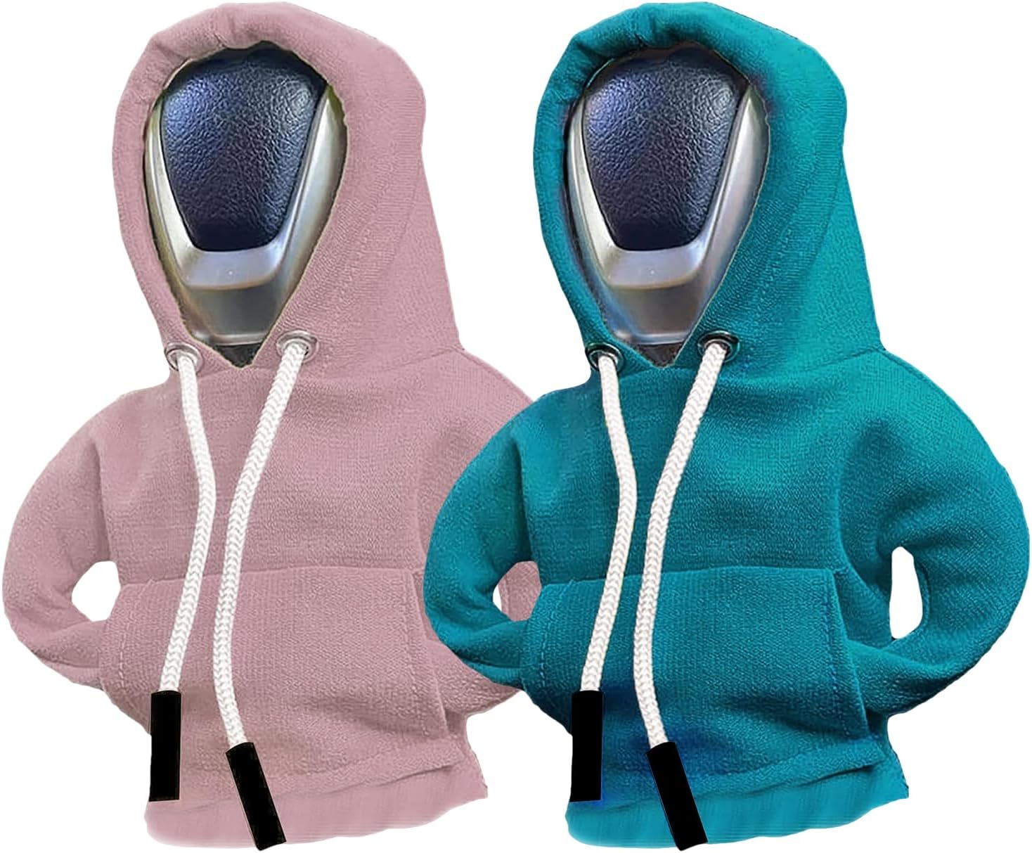 RHZXD 2 Pcs Gear Stick Hoodie, Blue & Pink Gearstick Hoodie, Gear Shift