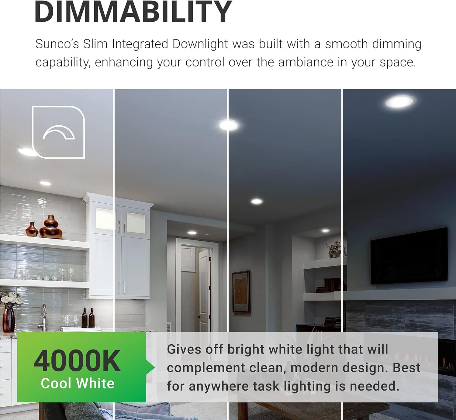 80% Off Discount Sunco Lighting 16 Pack 6 Inch Ultra Thin LED Recessed Lighting Ceiling Lights Slim, 4000K Cool White, 14W Equivalent 100W, 850 LM Damp Rated, Dimmable Canless Integrated Junction Box, ETL Energy Star
