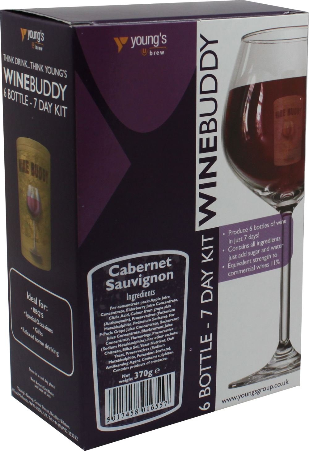 Youngs WineBuddy 6 Bottle Cabernet Sauvignon/ 1655